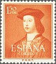 Spain 1952 Characters 1,50 PTA Orange Edifil 1109